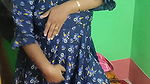 Indian mom Sruti Strips in blue grown and fingering pussy.