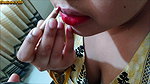 Punjabi Aunty ne lipstick lagaye to Beta aya aur use ki chudai ke Jabardast – Huge Cum Inside Pussy & Mouth (Indian sex).