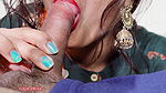 sexy Indian maid sucks cock in all Hindi audio.