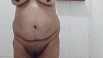 Aunty bathing Video Big boobs with tight nipples.