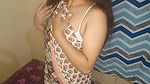 Desi Indian prostitute with costumer Hindi dirty talk role play.