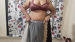 hot naughty Indian desi bhabhi getting ready for her secret boyfriend.