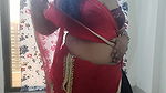 INDIAN NAUGHTY HORNY DESI BHABHI GETTING READY FOR HER STRIP PARTY.