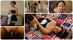 Maid gives her boss extra services – French maid cosplay seduction, tight pussy, deepthroat blowjob, cum in mouth.