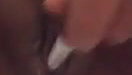 Masturbating girl.