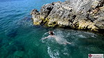 Amateur fucked in her pink bikini after the beach_508aab7f