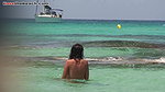 Amateur sloppy deepthroat on the beach with a huge cumshot Big natural tits_2efbbb89