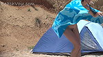 Amateur Wife Nude Beach Hike and River Crossing_561b4312