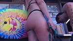 American teen solo Linda gets nude on the beach_f8a99c06