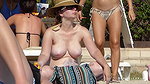 Beautiful babes hot posed on the beach before striptease_b48d247a