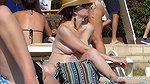 Beautiful babes hot posed on the beach before striptease_b48d247a