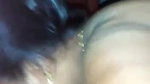 Bhabhi blowjob with hanging boobs,nipples visible
