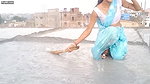 Urmila life and beauty Hot navel show Barish me bhig kar naha li me