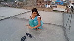 Urmila life and beauty Hot navel show Barish me bhig kar naha li me