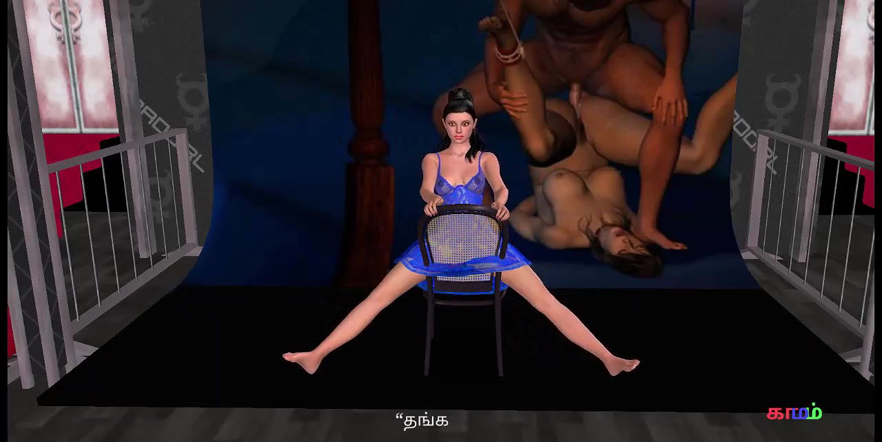 Ammavum makanum Tamil kama kathai animated cartoon video of a beautiful girl looks like Indian girl’s sexy posing.