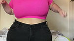 SFW BBW Goth Cleavage Tease Slideshow_b45c9e83