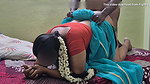 Sexy Body Desi Wife in Red Blouse & Saree Missionary and Doggy Style Pussy Creampie Fucking