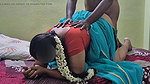 Sexy Body Desi Wife in Red Blouse & Saree Missionary and Doggy Style Pussy Creampie Fucking