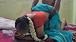 Sexy Body Desi Wife in Red Blouse & Saree Missionary and Doggy Style Pussy Creampie Fucking