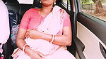 Indian House Maid Car Sex with House Woner in Jingle Road. Telugu Dirty Talks.