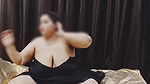 Desi Bbw Play With her Huge Boobs and Pussy.