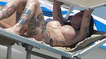 On the beach my very hot wife shows off to get my cocks really hard_0160b50f