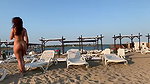 Strangers caught us masturbating on nudist beach in Maspalomas Dunes Canary with cumshot Part 1_5cc58750