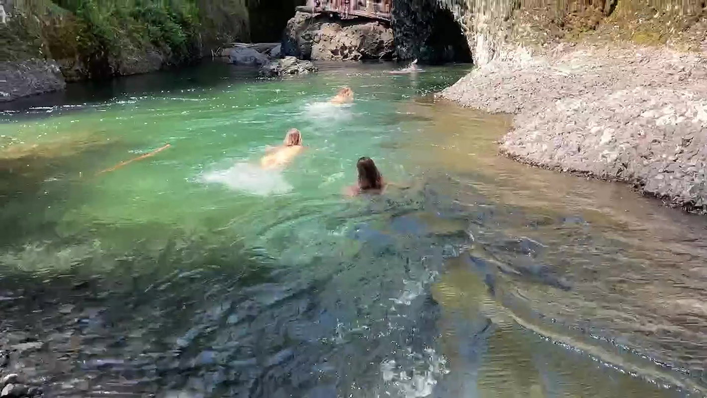In a desert island two couples are fucking on the beach_35b960de