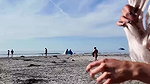 African teen fucked hard Linda gets naked on the beach_5432d8fa