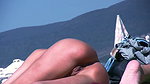 Public pissing on my girlfriend at the beach_c7610bbc