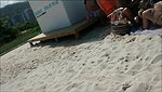 Sexy TATTOO girl with dreadlocks TEASING you in bikini at the beach – Film by Lily Lu – Outdoor SFW_63bcfe07