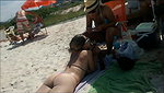 Sexy TATTOO girl with dreadlocks TEASING you in bikini at the beach – Film by Lily Lu – Outdoor SFW_63bcfe07