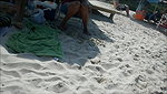 Sexy TATTOO girl with dreadlocks TEASING you in bikini at the beach – Film by Lily Lu – Outdoor SFW_63bcfe07