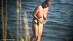Voyeur beach masturbate milf and brunette fuck machine squirt These women have thick_418664ee