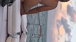Teen Girl on a wild Nudist Beach jerks off Sucks Dick Shows Legs Public Outdoor Blowjob_c2da6ffe