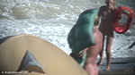 LittleFeet Plays With Her Hole On The Public Beach_62ddf4b7