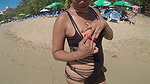 Fedorov shows Mika at sunset beach with big pussylips_f3bb2842