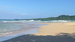 Girl pissing standing on a Public Beach Public Piss Fetish_60585c6c