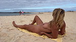 Mature dude begs young cruising twink to finger and asslick him at nude beach then cums on the mouth_7536e904