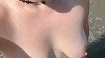 Nude beach cum covered cock_3d876b27