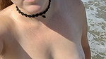 Nude beach cum covered cock_3d876b27