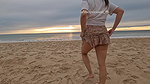 Fucking a girl on a crossroad beach_12a28d10