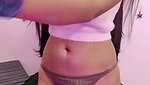 Simran_Blue (7) drop pantie and show beautiful round ass