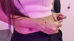 Simran_Blue (7) drop pantie and show beautiful round ass