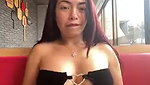 TefyLove20 (14) dildo fuck and pee in restaurant