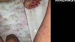 Hot Indian Girl Throat Sucking with Shower in Bathroom with HINDI Audio.
