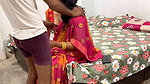 Beautiful Newly Married Indian Bhabhi Big Boobs Hot Sex in Colour Full Dress