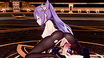 SF Girls [PornPlay Gacha Hentai game] Ep.8 blue skin woman loses her virginity with my big cock_486cbe76