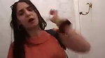 JuliagrosROBERTS 8 show boobs and pussy in public toilet
