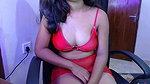 Aditi_Fatehi 1 hot teasing in orange bikini